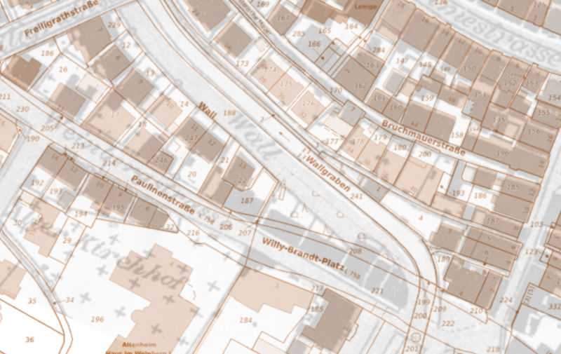 Datei:DT-Wall+Weinbergstr 1885+2024.png