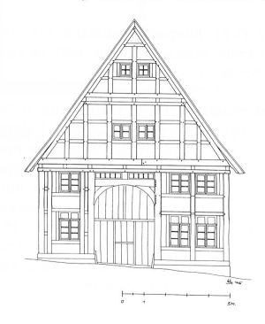 Langer Steinweg 20, Fassade 1826, Rek Stiewe 1995.jpg