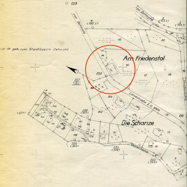 Datei:HID-Friedenstal1 Flurkarte1954.jpg