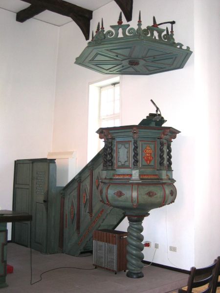 Datei:Kirche in Belle, Kanzel.jpg